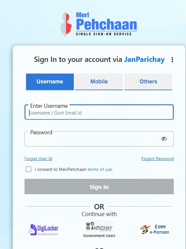 Login Form