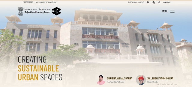 Rajasthan Housing Board Portal