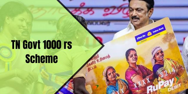 TN Govt 1000 rs Scheme