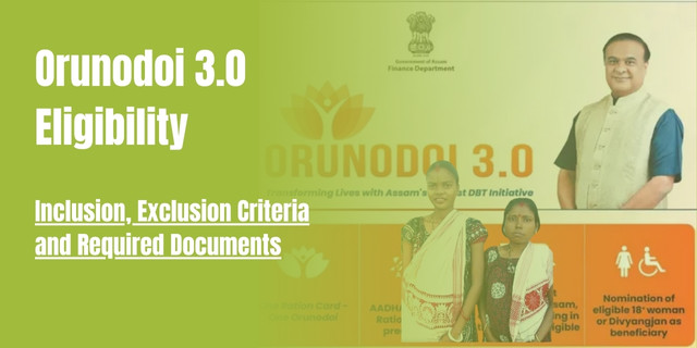 Orunodoi 3.0 Eligibility