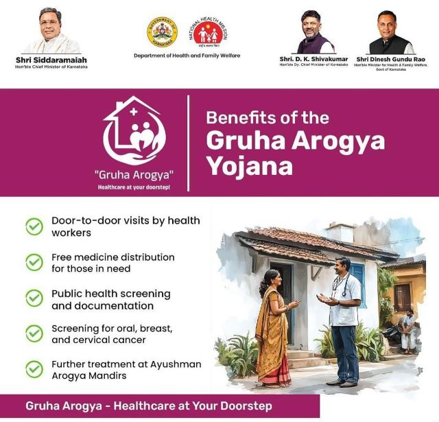 Benefits Of Gruha Arogya Yojana