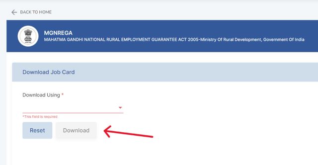 Download Nrega Job Card