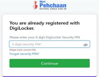 Registered With Digilocker