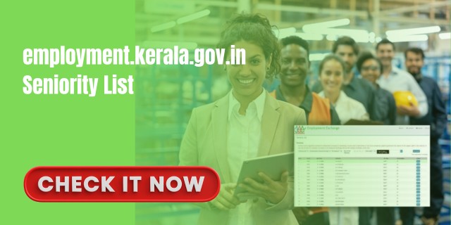 employment.kerala.gov.in Seniority List