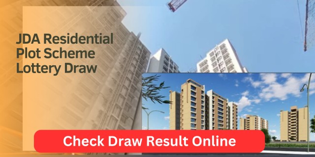 JDA Residential Plot Scheme Lottery Draw