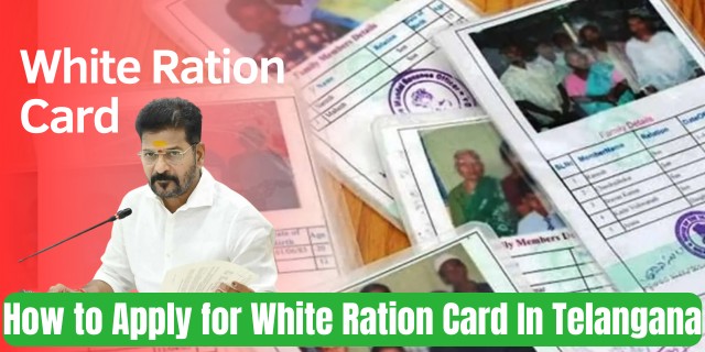 White Ration Card