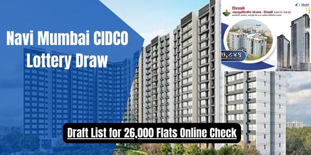 Navi Mumbai CIDCO Lottery Draw