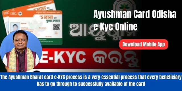 Ayushman Card Odisha e Kyc Online