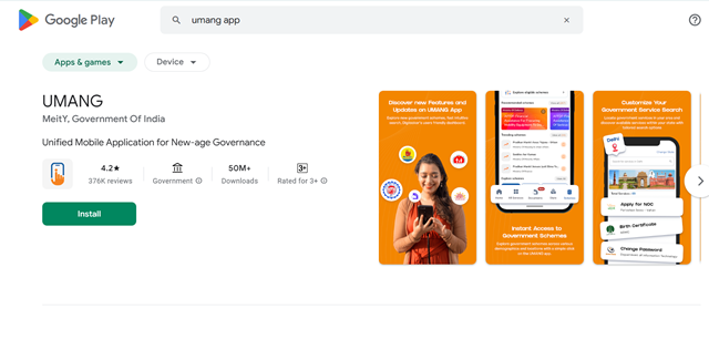 Download Umang App