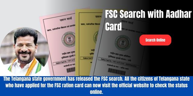FSC Search with Aadhar Card